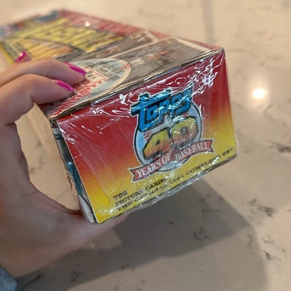 NEW Topps 40 years of baseball card set SEALED